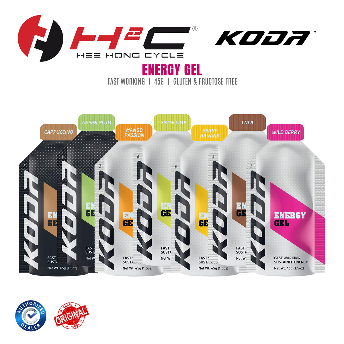 KODA NUTRITION ENERGY GEL
